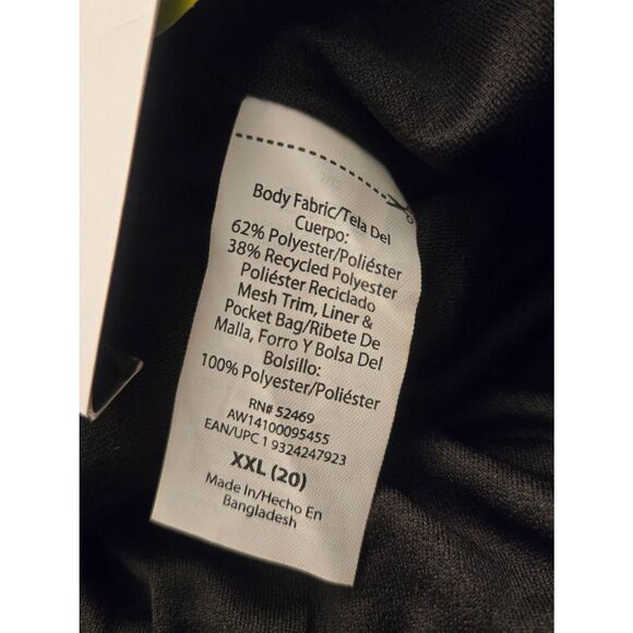 Athletic Works Women's PLUS Size 20 Black DriWorks Moisture Wicking Shorts - Picture 6 of 7